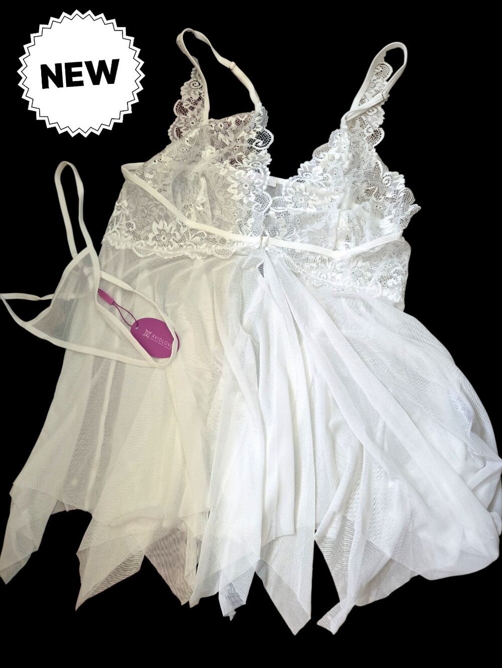 New Lace 2pc lingerie set Women Juniors XXL